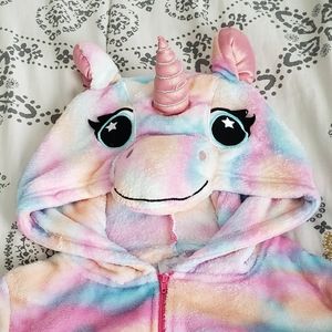 Adult unicorn pajama onesie